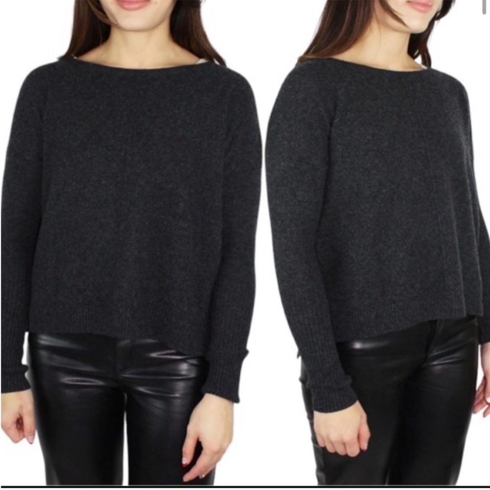 Nili Lotan boatneck cashmere sweater - Picture 2 of 6